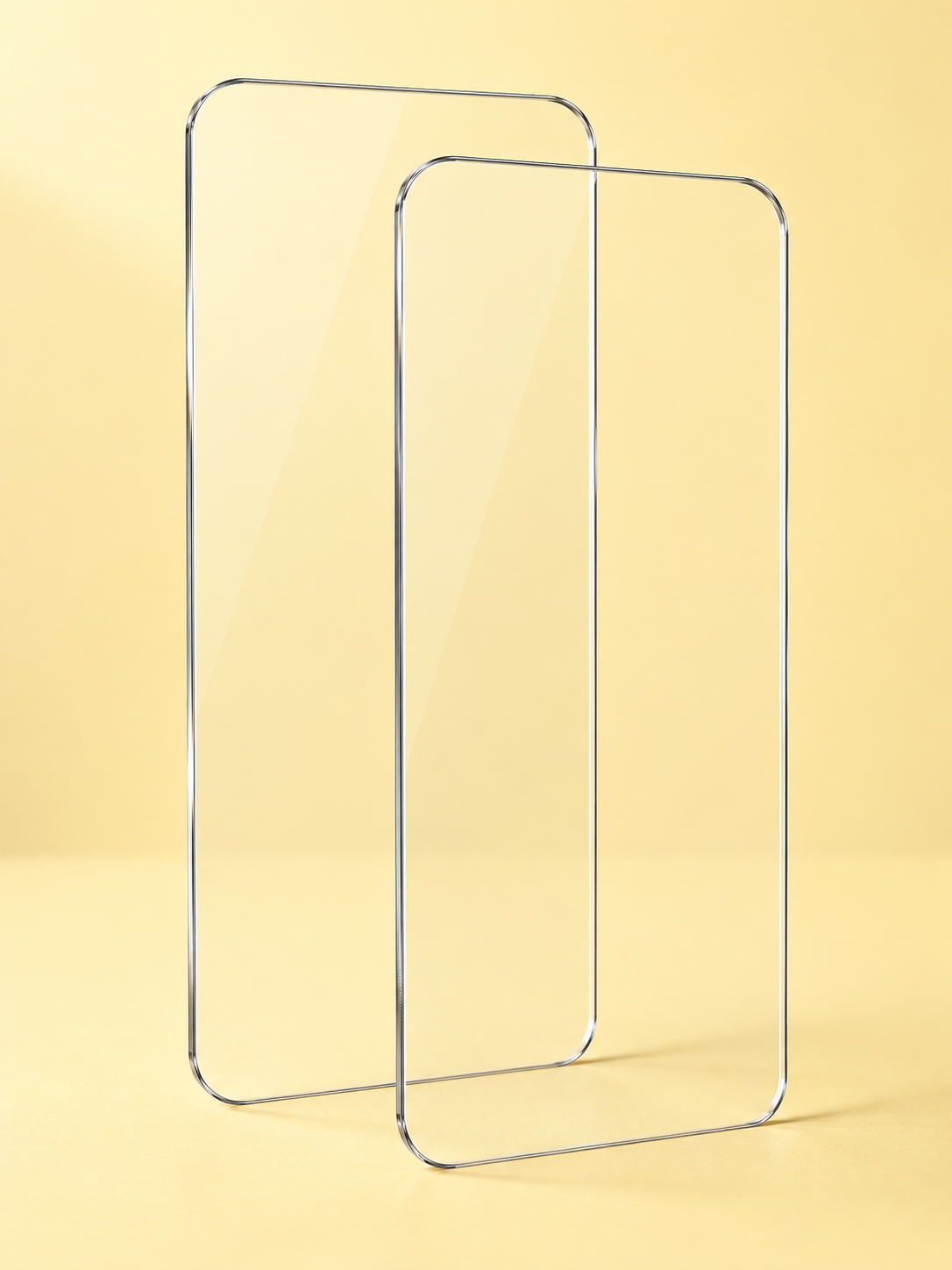 Glas 2in1 – Panzerglas-Displayschutz im 2er-Set · Produktlinieninszenierung