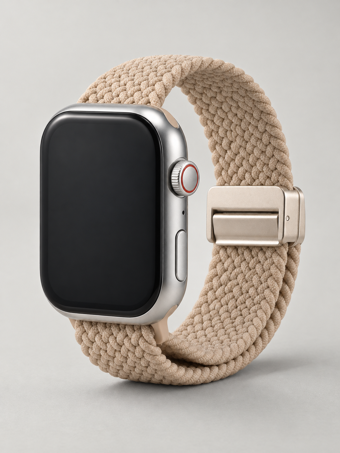 Loop Nylonarmband – elastisches Textilarmband, stufenlos dehnbar · Produktlinieninszenierung