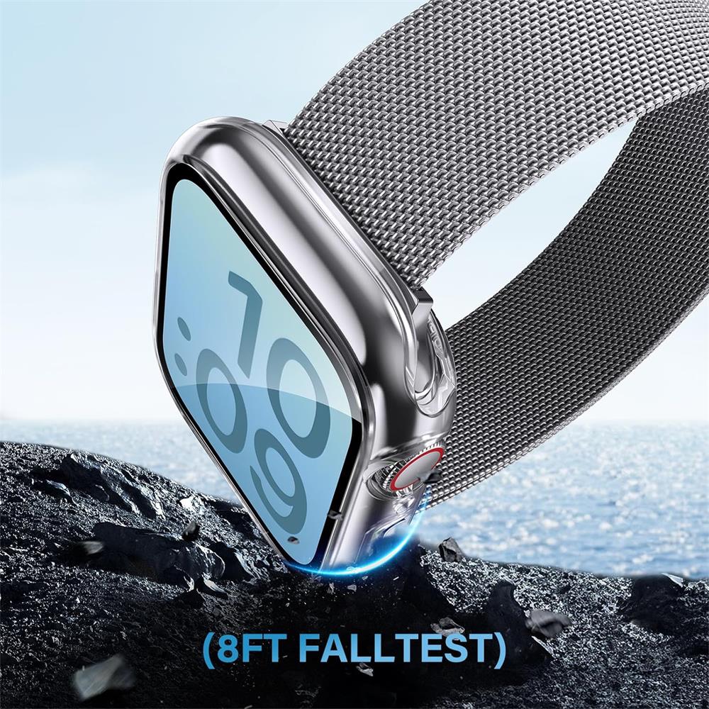 Silikon Hülle Full TPU für Apple Watch 7 - 9 - 45mm