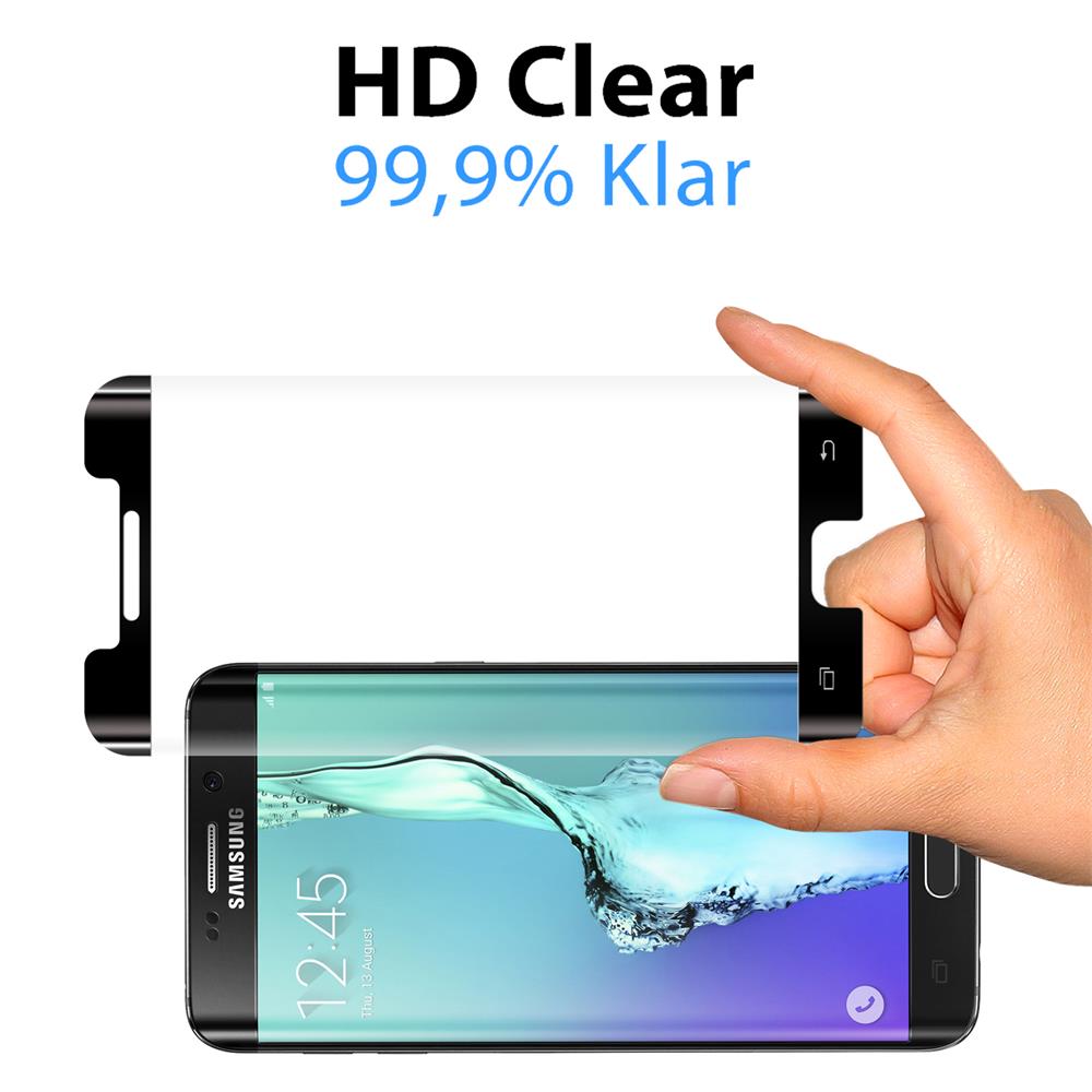 Fullscreen Glas für Samsung Galaxy S6 Edge