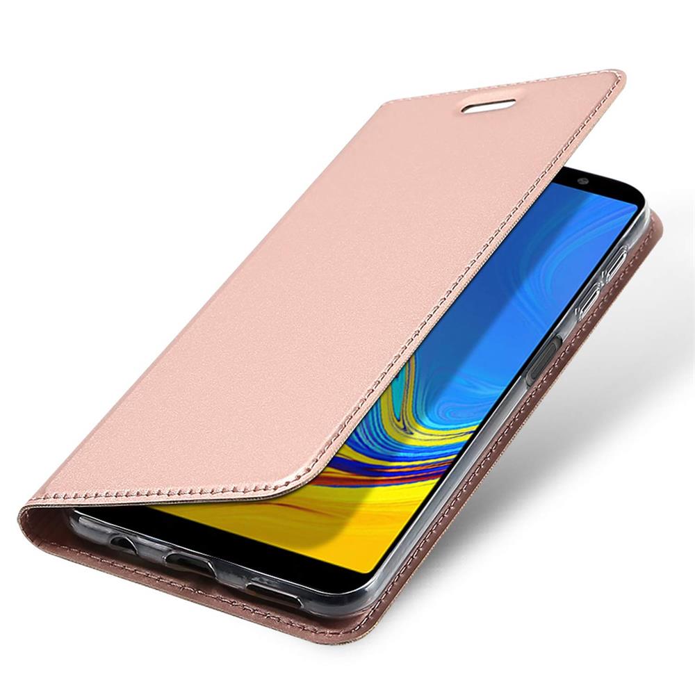 Electroplated Flip für Samsung Galaxy A9 2018 in Rosegold