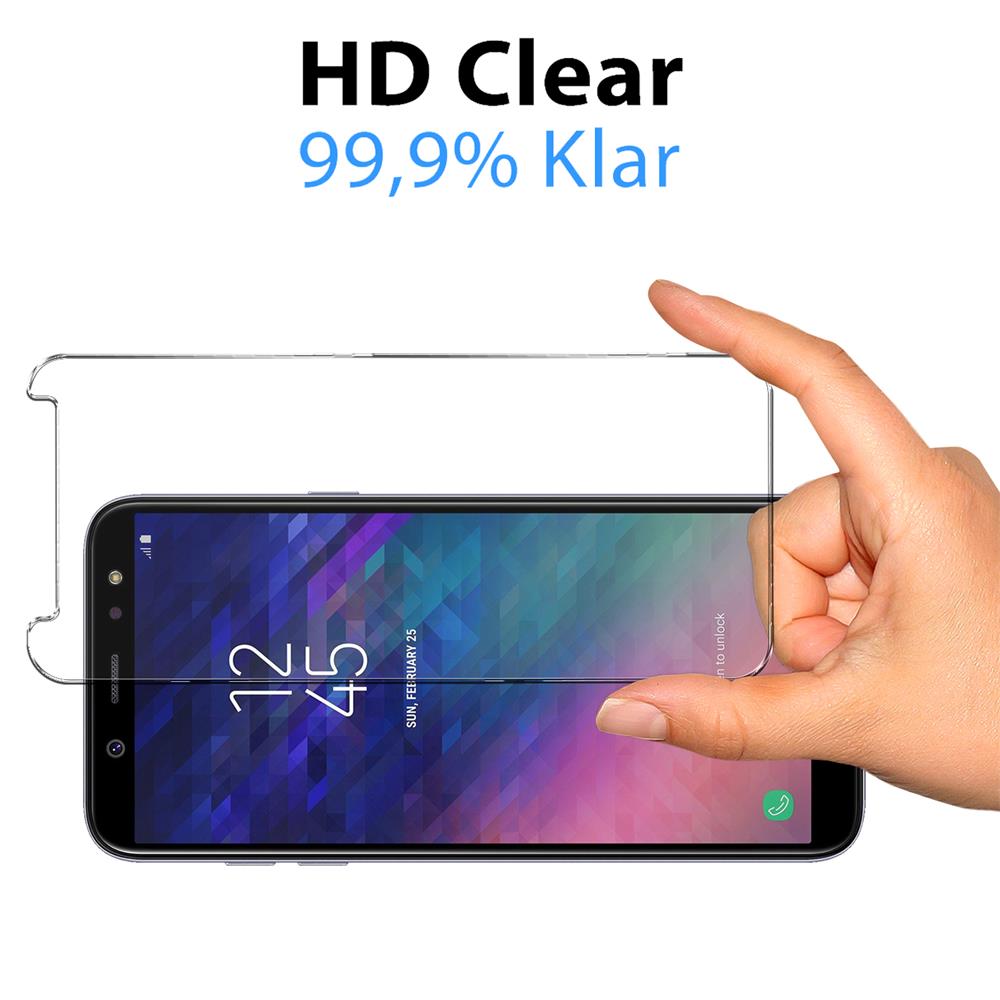 Glas 2in1 für Samsung Galaxy A6