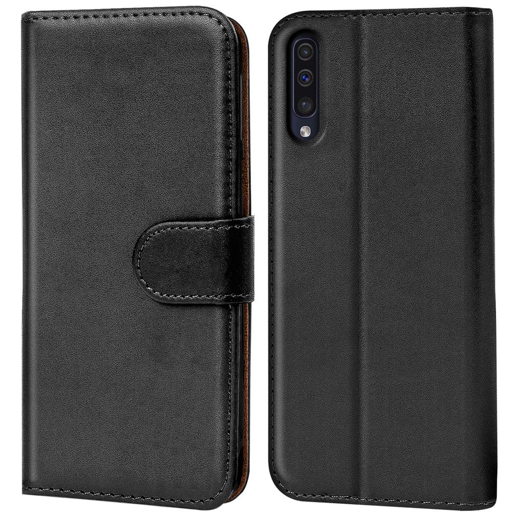 Basic Wallet für Samsung Galaxy A70 / A70s in Schwarz