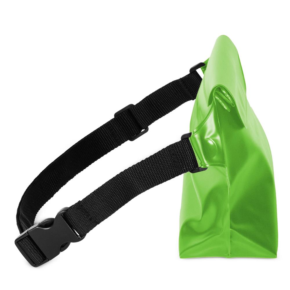 Wasserdichte PVC-Tasche / Hüfttasche in Grün