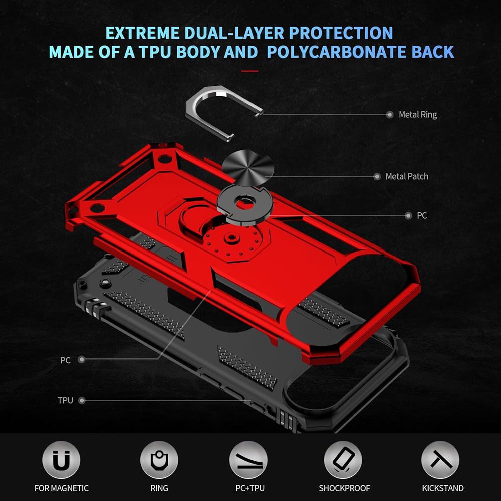 Army Case für Apple iPhone Air (2025) in Rot