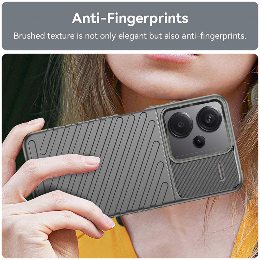 Thunder Case für Xiaomi Redmi Note 13 Pro Plus 5G in Schwarz