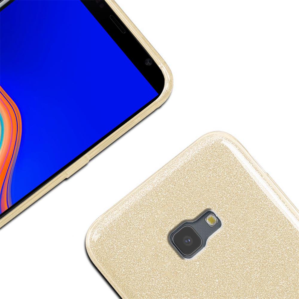 Shiny TPU für Samsung Galaxy J6 Plus in Gold