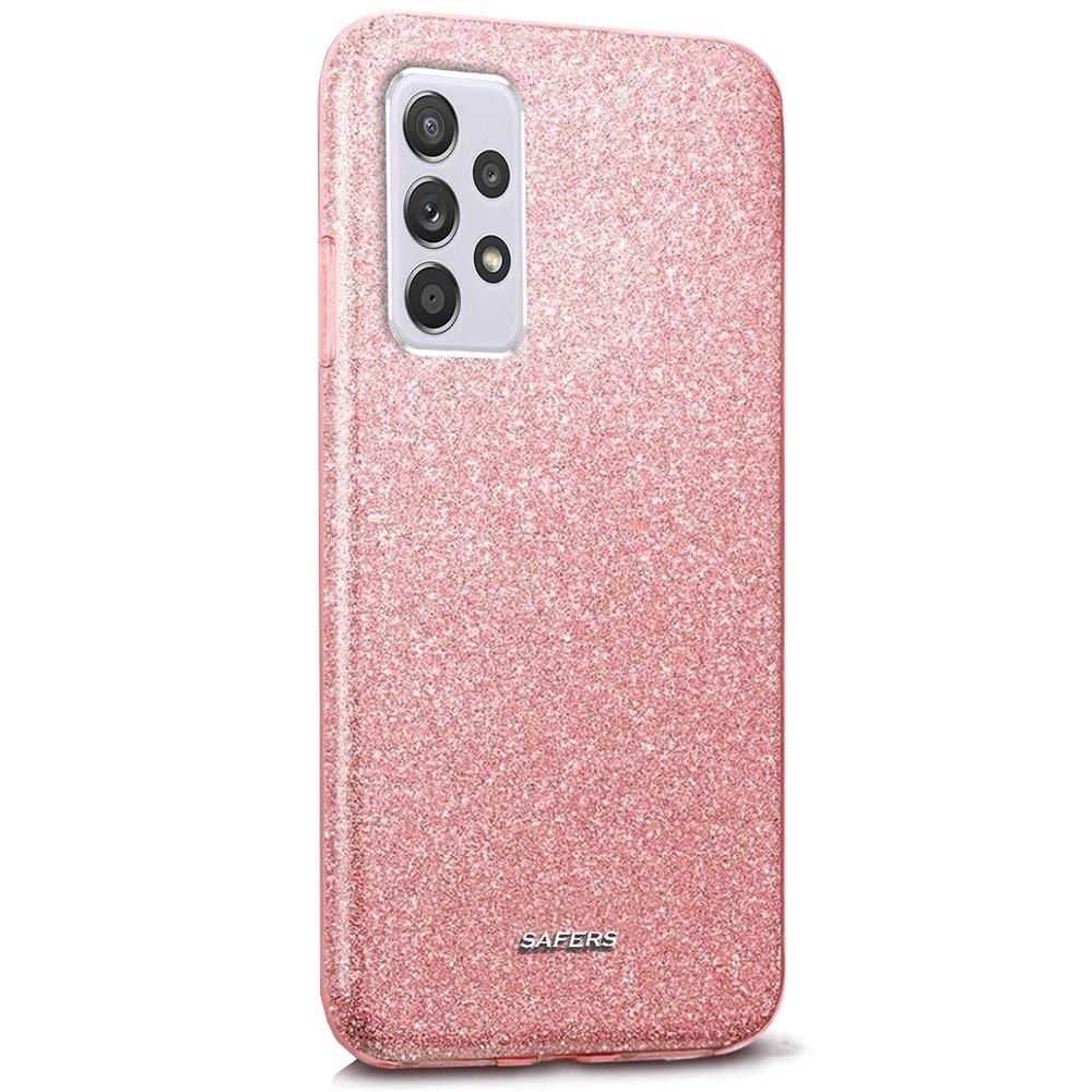 Shiny TPU für Samsung Galaxy A53 5G in Rosegold