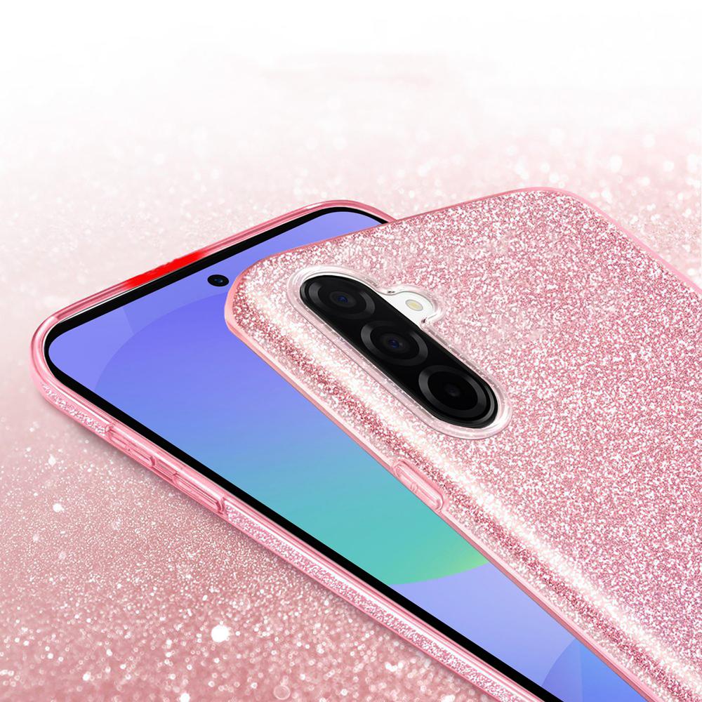 Shiny TPU für Samsung Galaxy A57 5G in Rosegold