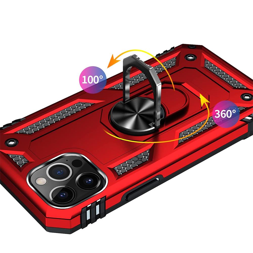 Army Case für Apple iPhone 15 Pro Max in Rot