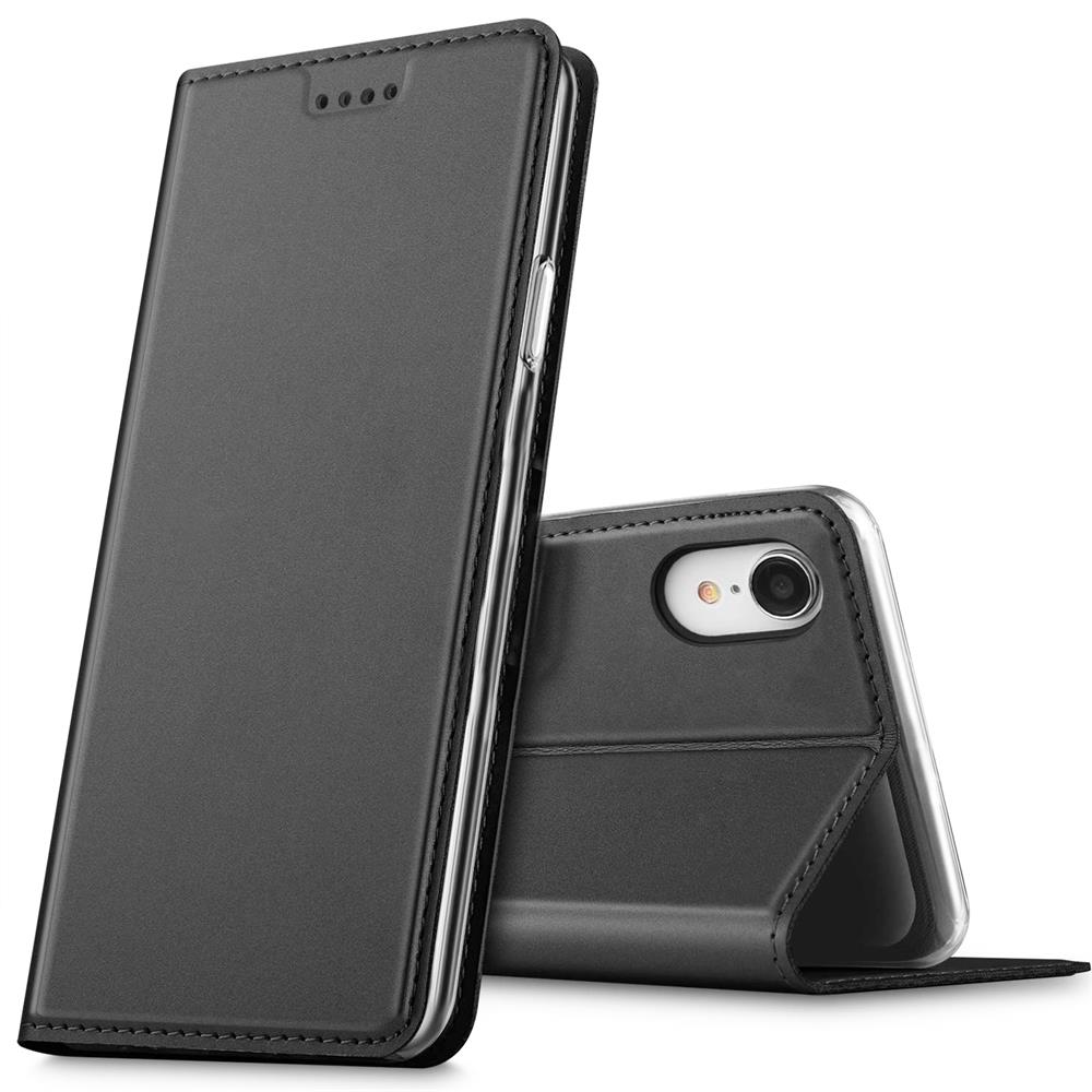 Electroplated Flip für Apple iPhone XR in Schwarz