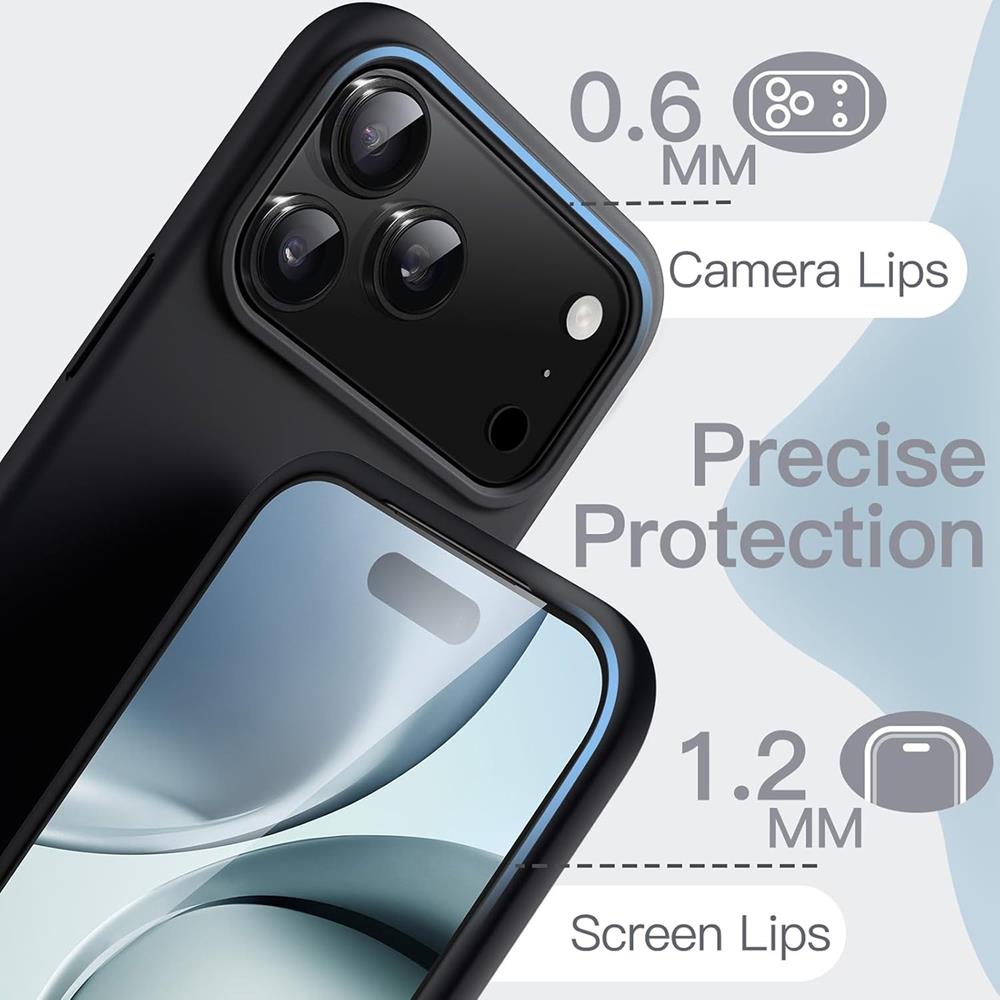 Classic TPU für Apple iPhone 17 Pro Max in Schwarz