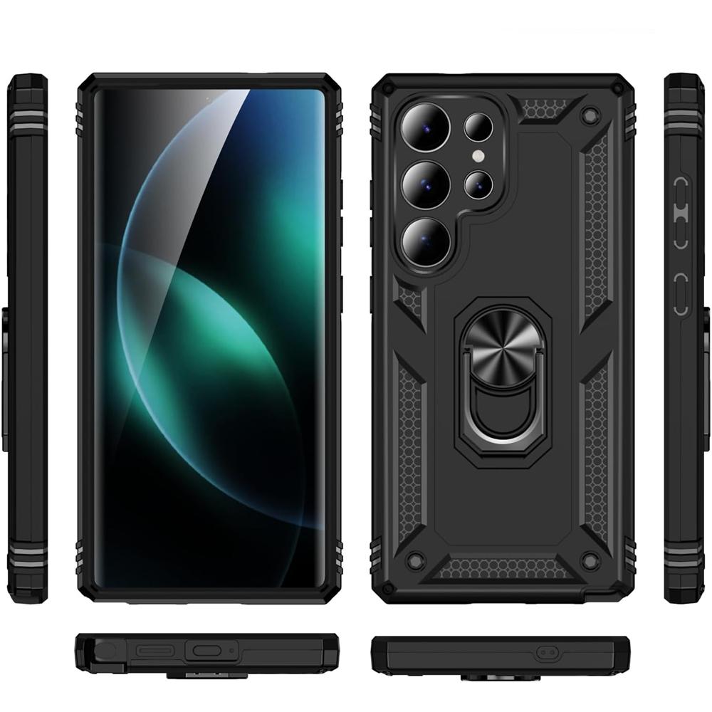 Army Case für Samsung Galaxy S26 Ultra in Schwarz