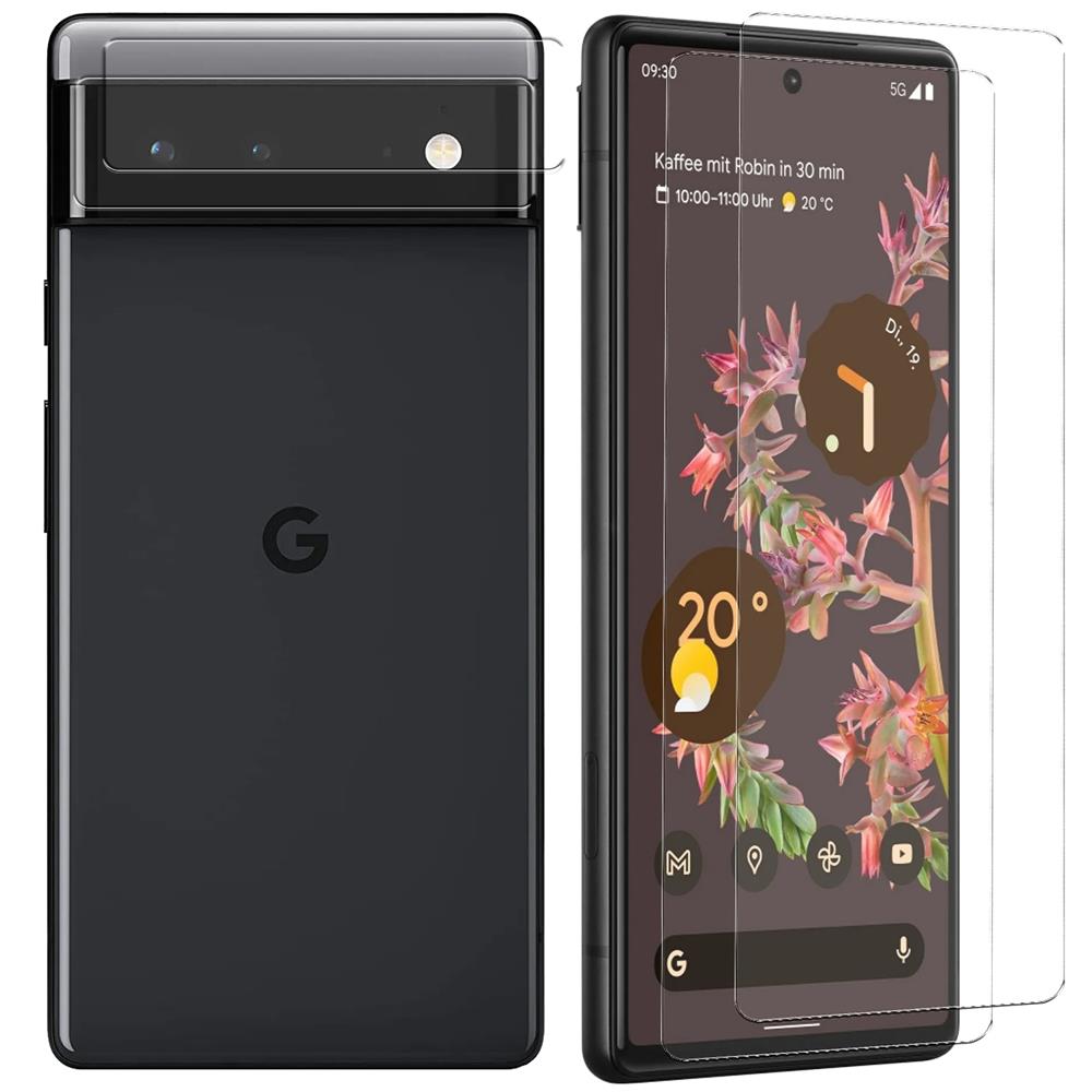 4in1 Glas Set für Google Pixel 6