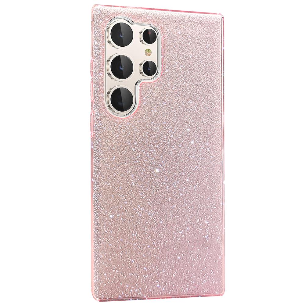 Shiny TPU für Samsung Galaxy S24 Ultra in Rosegold