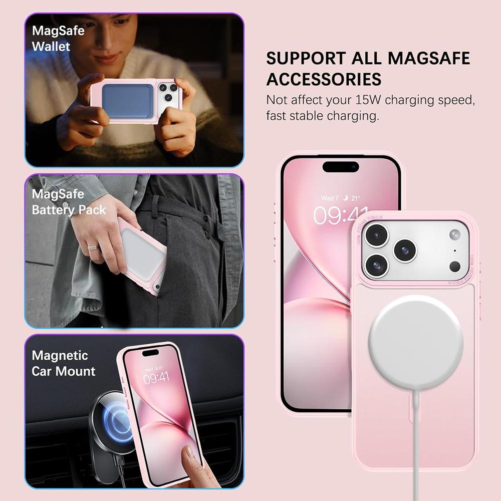 Frame Case für Apple iPhone Air in Rosa