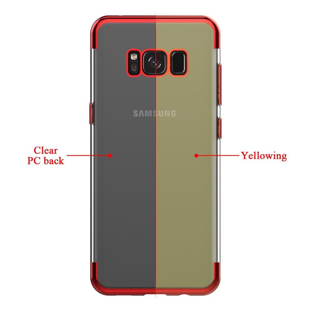 Zero Edge Color für Samsung Galaxy S8 Plus in Rot