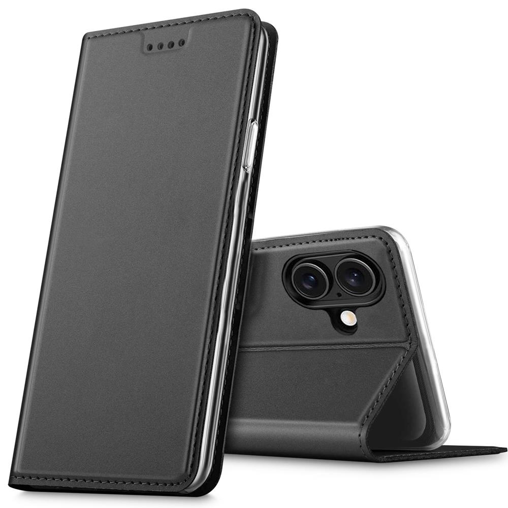 Electroplated Flip für Apple iPhone 16 Plus in Schwarz