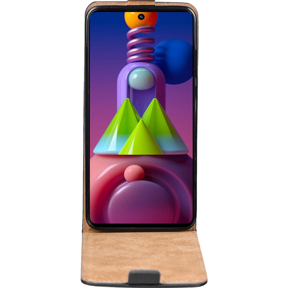 Basic Flip für Samsung Galaxy M51 in Schwarz