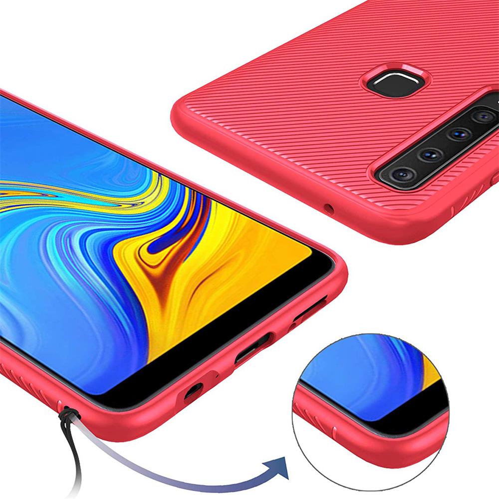 Fancy Case für Samsung Galaxy A9 2018 in Rot