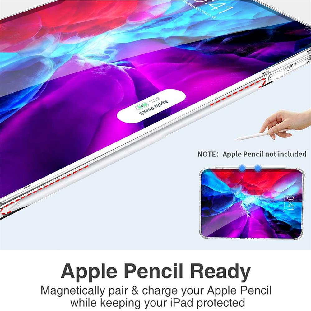 Rugged TPU Tab für Apple iPad Pro 12.9 (2021) in Transparent