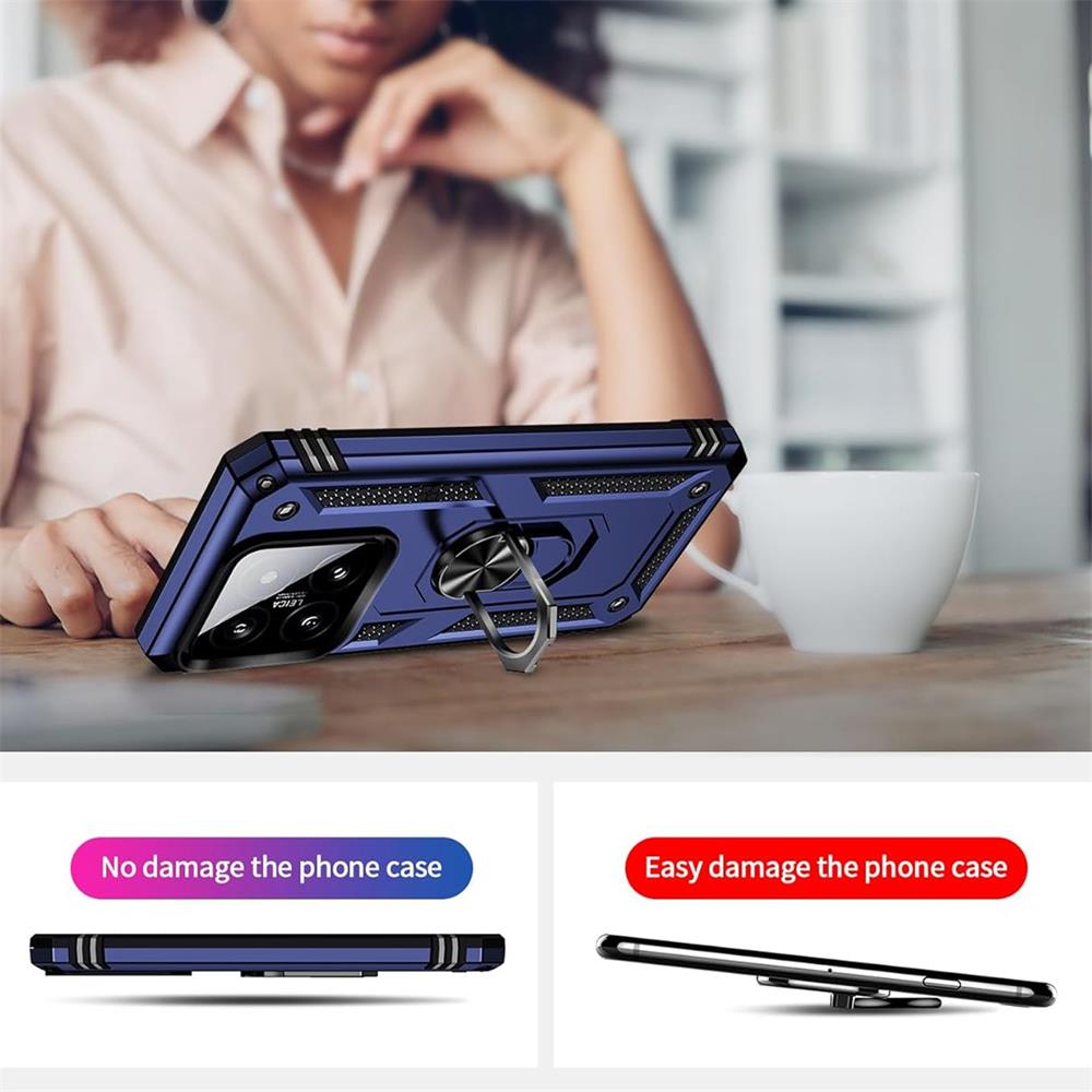 Army Case für Xiaomi 14 Pro in Blau
