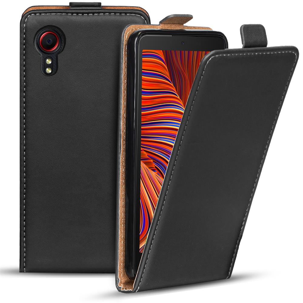Basic Flip für Samsung Galaxy XCover 5 in Schwarz