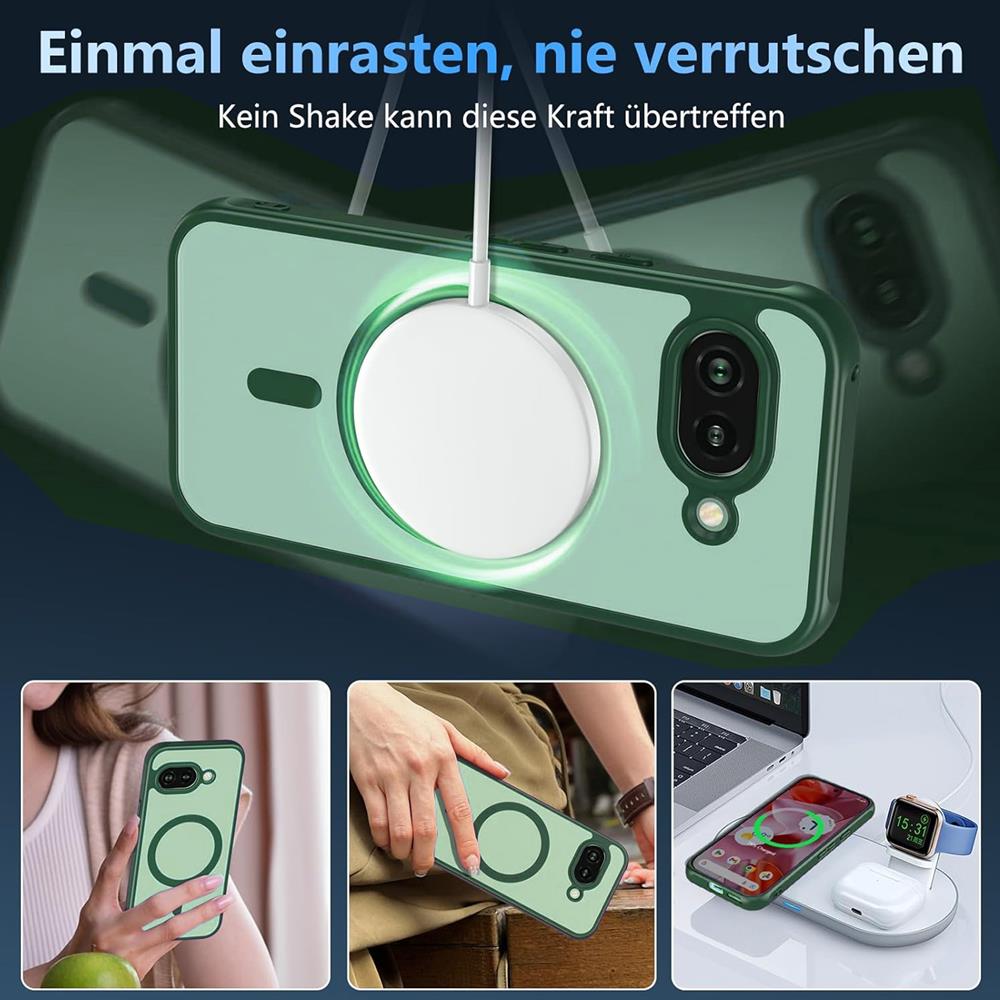 Zoya TPU für Google Pixel 9a in Grün