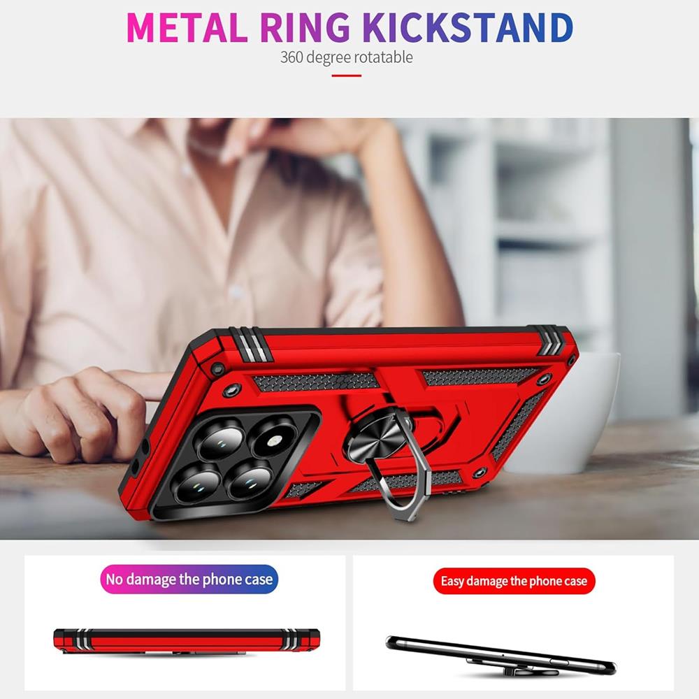 Army Case für Xiaomi 14T Pro in Rot