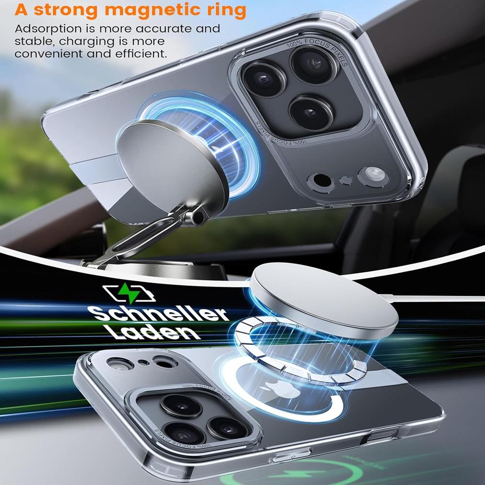 Kickstand TPU für Apple iPhone Air (2025) in Transparent