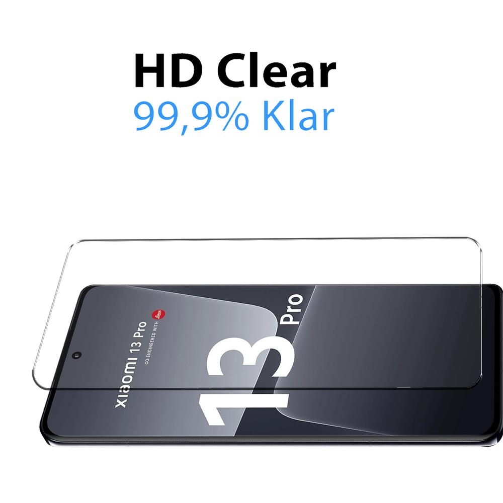 4in1 Glas Set für Xiaomi 13 Pro