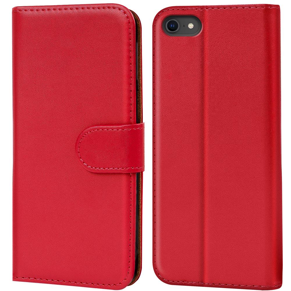 Basic Wallet für Apple iPhone 7 / 8 / SE 2 in Rot