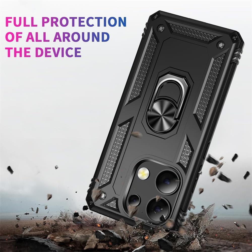 Army Case für Xiaomi Redmi Note 13 4G in Schwarz