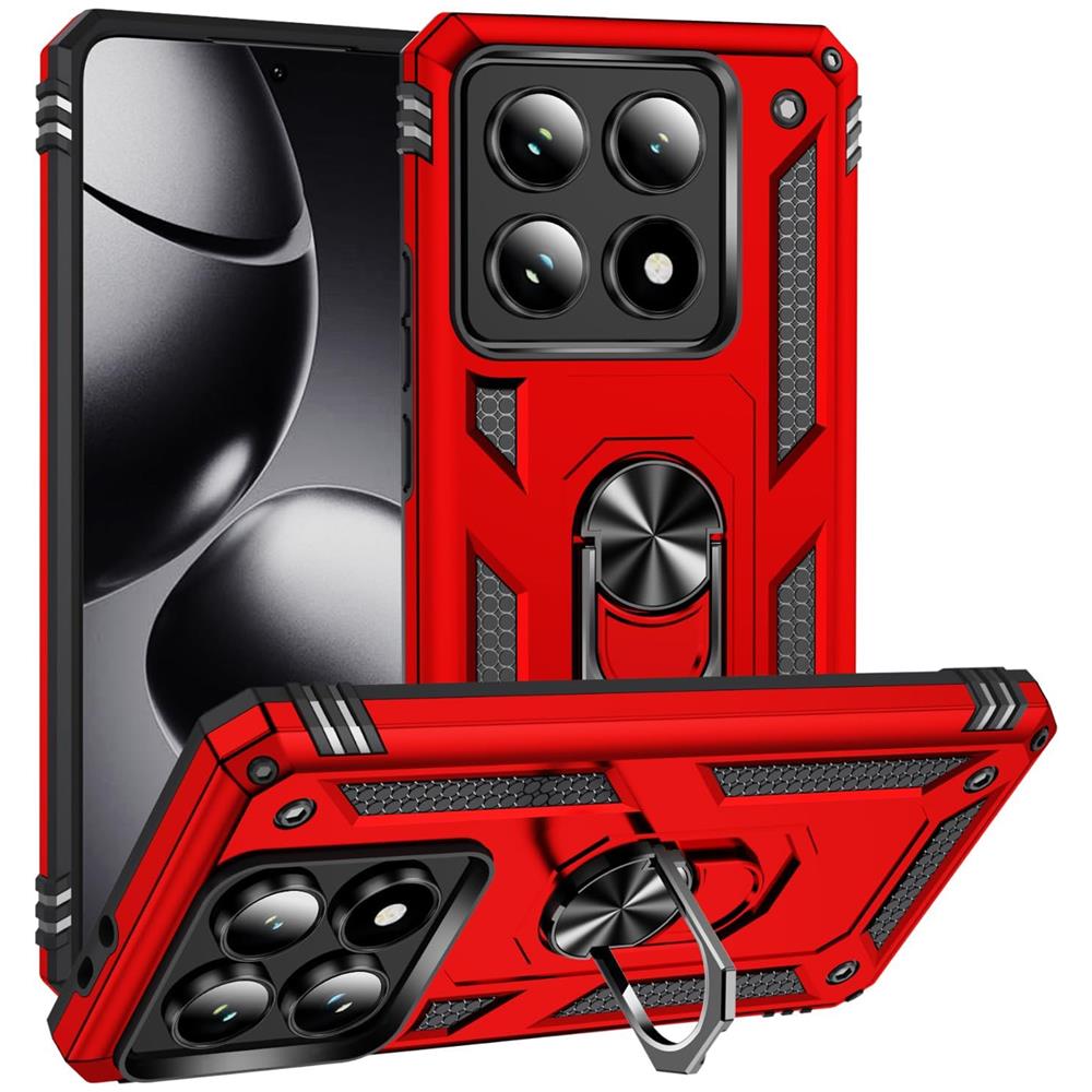 Army Case für Xiaomi 14T Pro in Rot