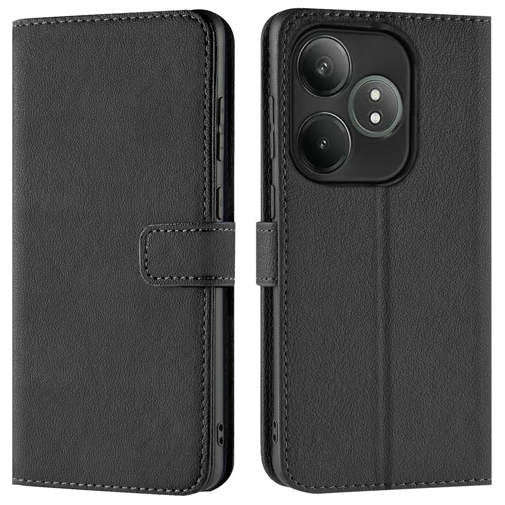Basic Wallet für Realme GT 6 / GT 6T in Schwarz