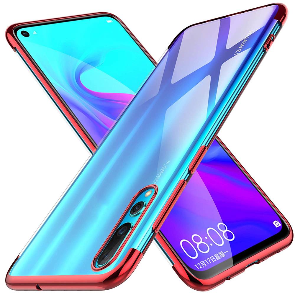 Zero Edge Color für Huawei P30 in Rot