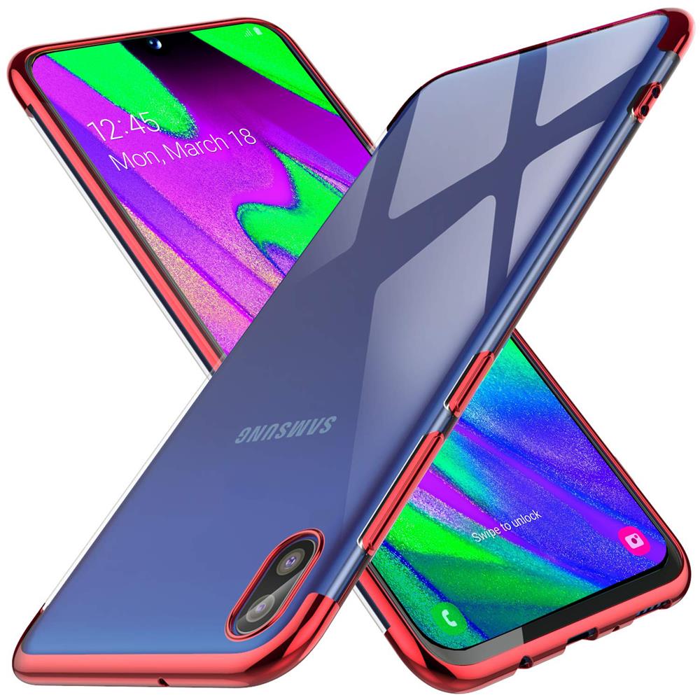 Zero Edge Color für Samsung Galaxy A10 in Rot