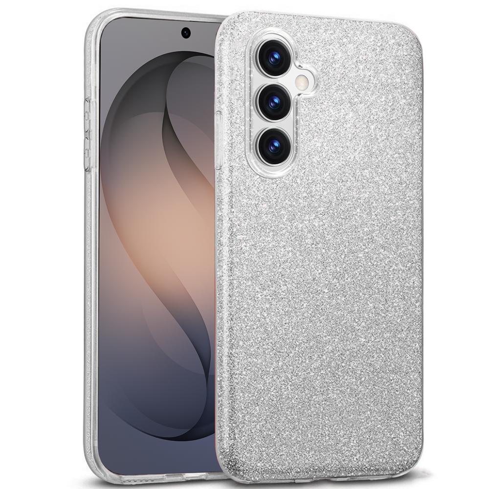 Shiny TPU für Samsung Galaxy S26 Plus in Silber