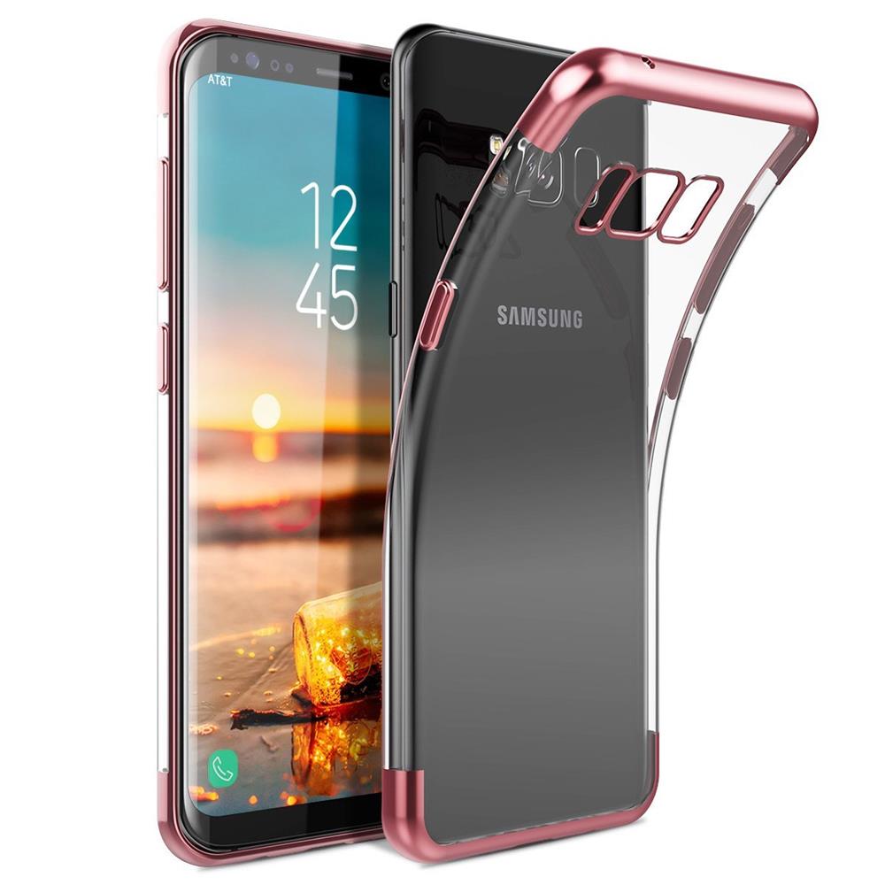 Zero Edge Color für Samsung Galaxy S8 Plus in Rosegold