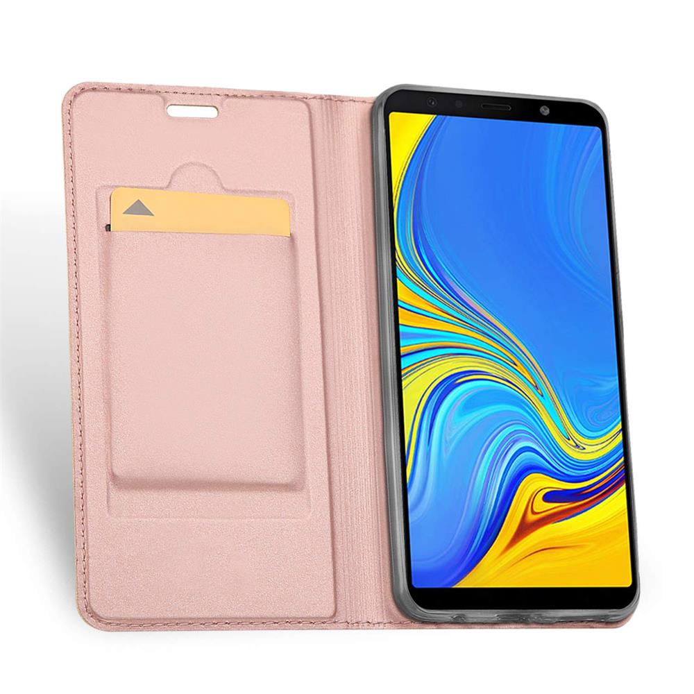 Electroplated Flip für Samsung Galaxy A9 2018 in Rosegold