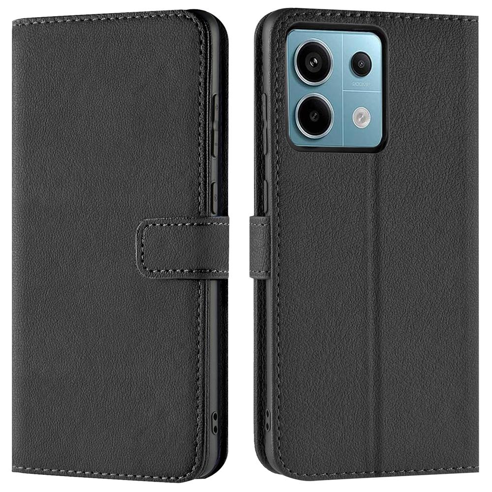 Basic Wallet für Xiaomi Redmi Note 13 Pro 5G in Schwarz