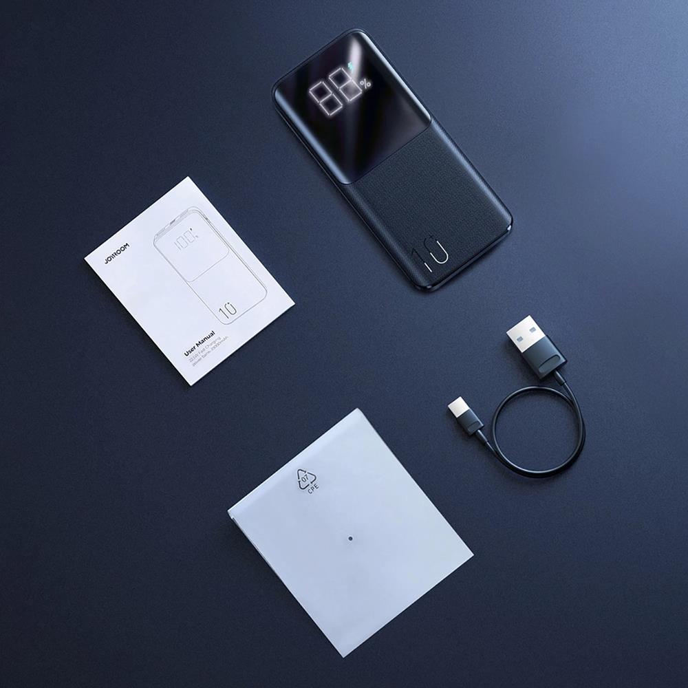 Power Bank - Joyroom - JR-QP191 - 10000 mAh in Schwarz