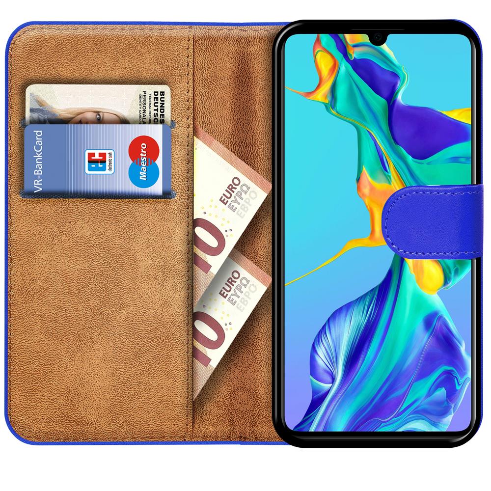 Basic Wallet für Huawei P30 Lite in Blau