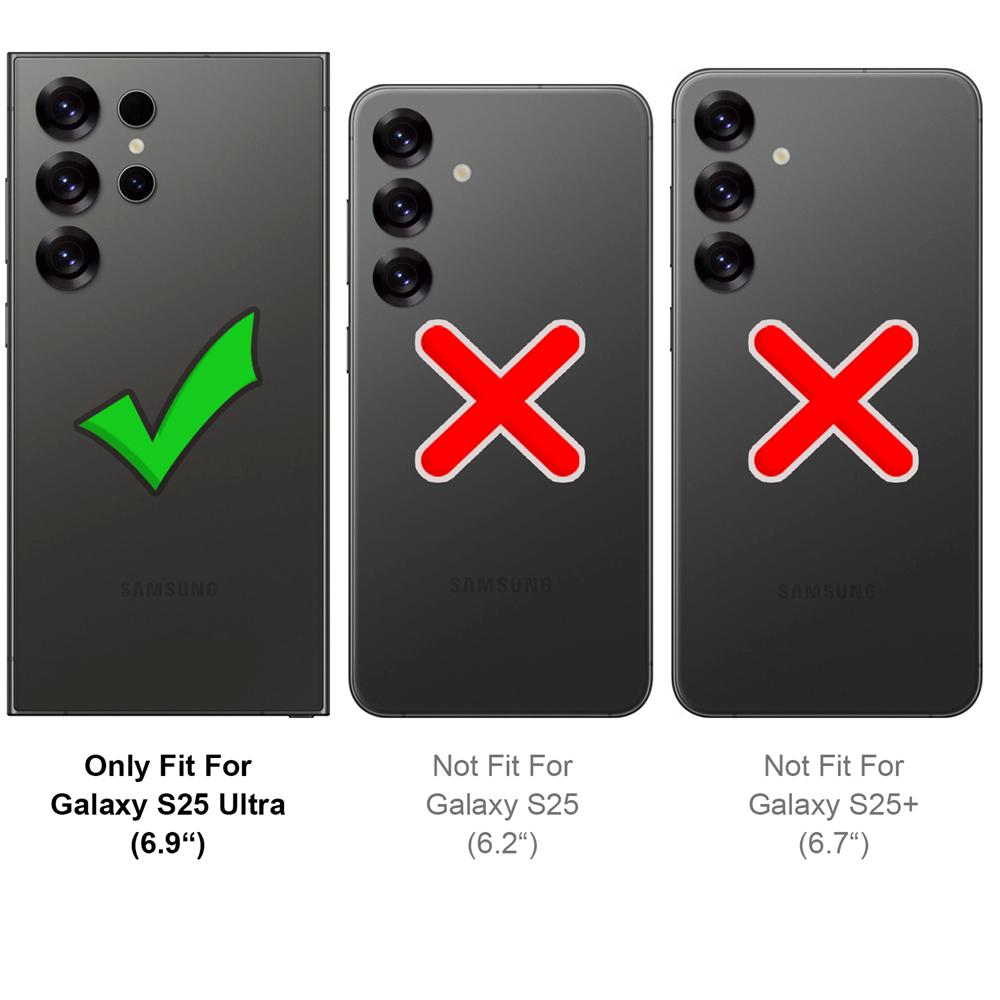 Defender Case für Samsung Galaxy S25 Ultra in Schwarz