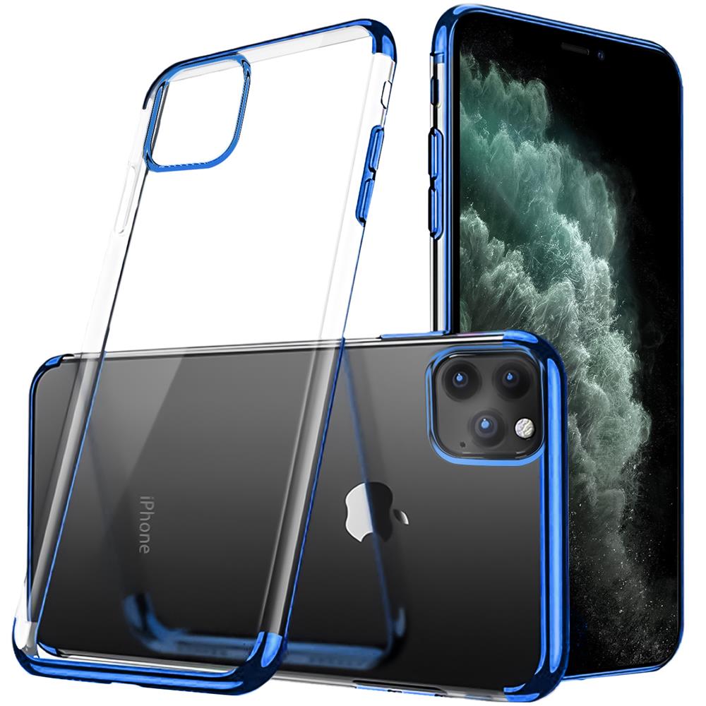 Zero Edge Color für Apple iPhone 11 Pro Max in Blau