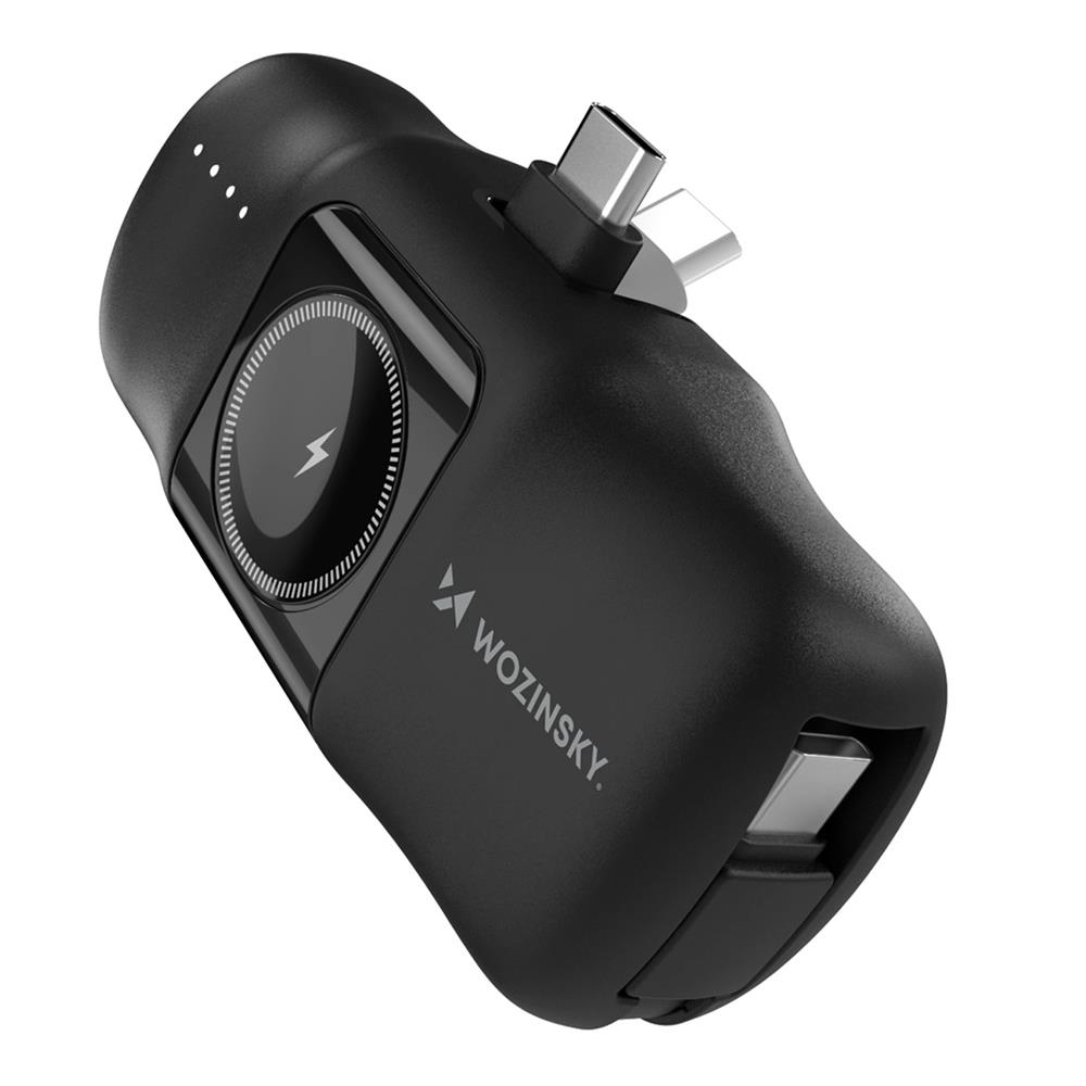 Power Bank - Wozinsky - Apple Watch WF16-YC - 5000 in Schwarz