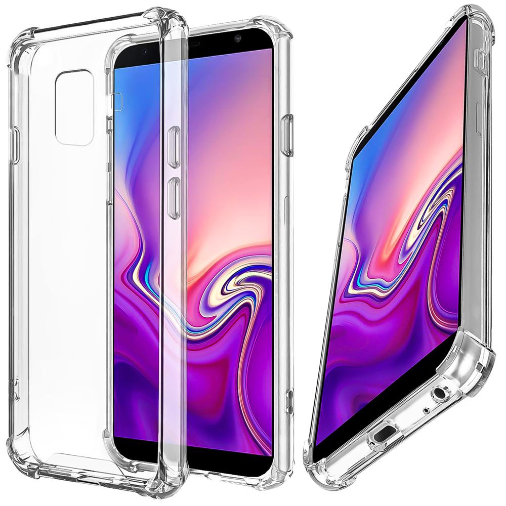 Rugged TPU für Samsung Galaxy J6 Plus in Transparent