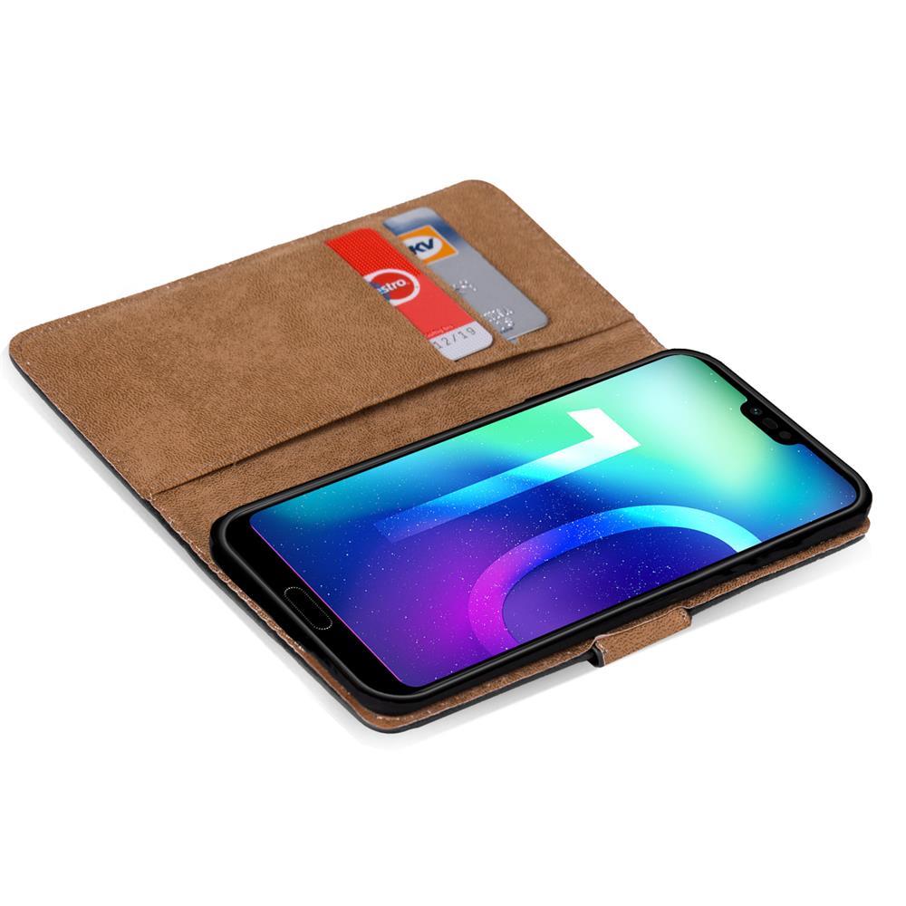 Basic Wallet für Honor 10 in Schwarz