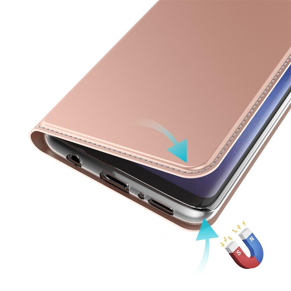Electroplated Flip für Samsung Galaxy S24 Ultra in Rosegold