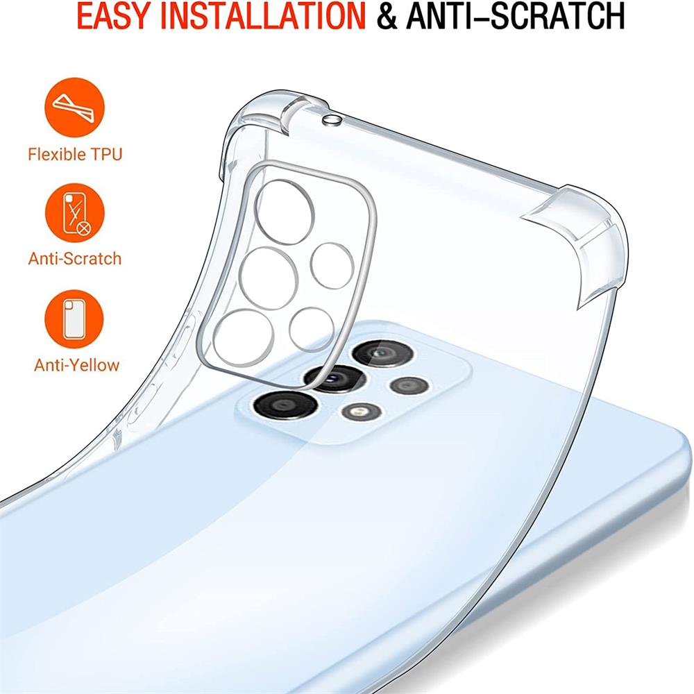 Rugged TPU für Samsung Galaxy A53 5G in Transparent